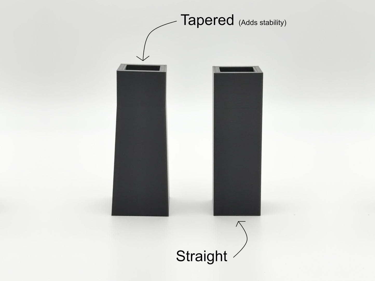 Square Table Leg Extenders & Risers