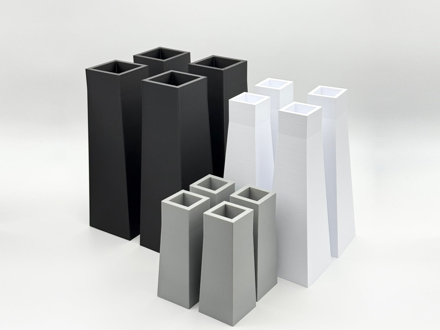 Square Table Leg Extenders & Risers